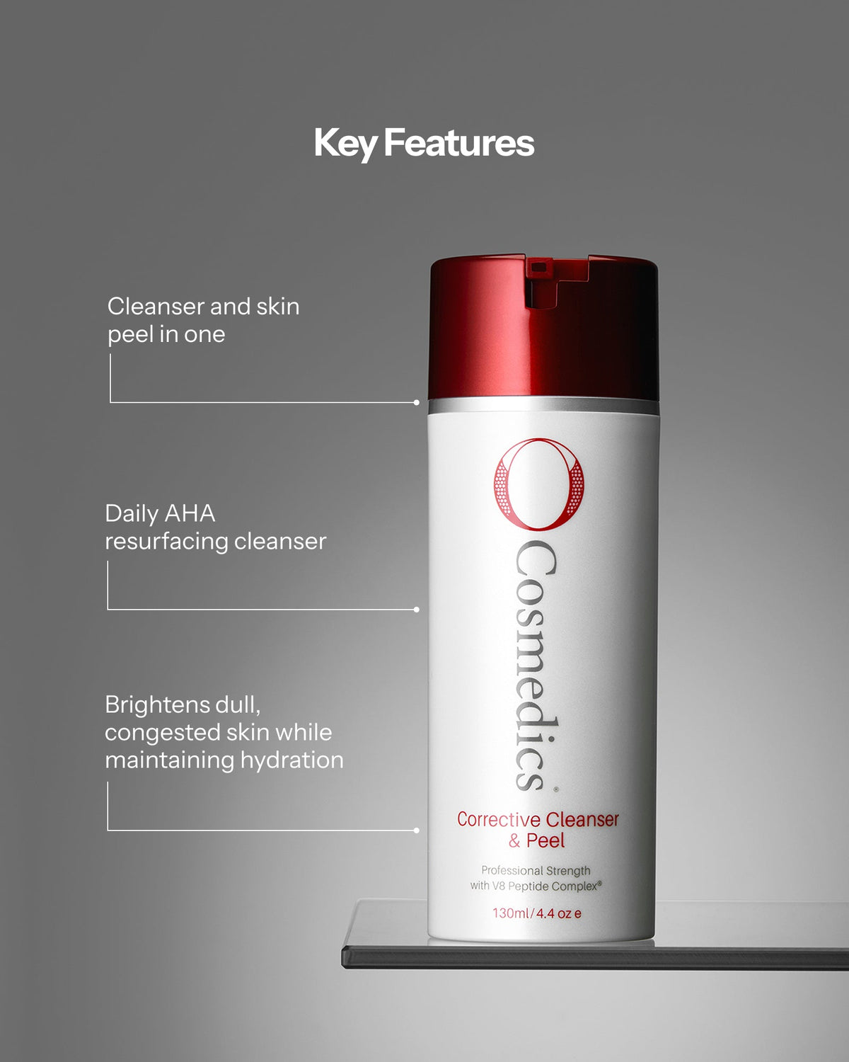 O Cosmedics Corrective Cleanser & Peel