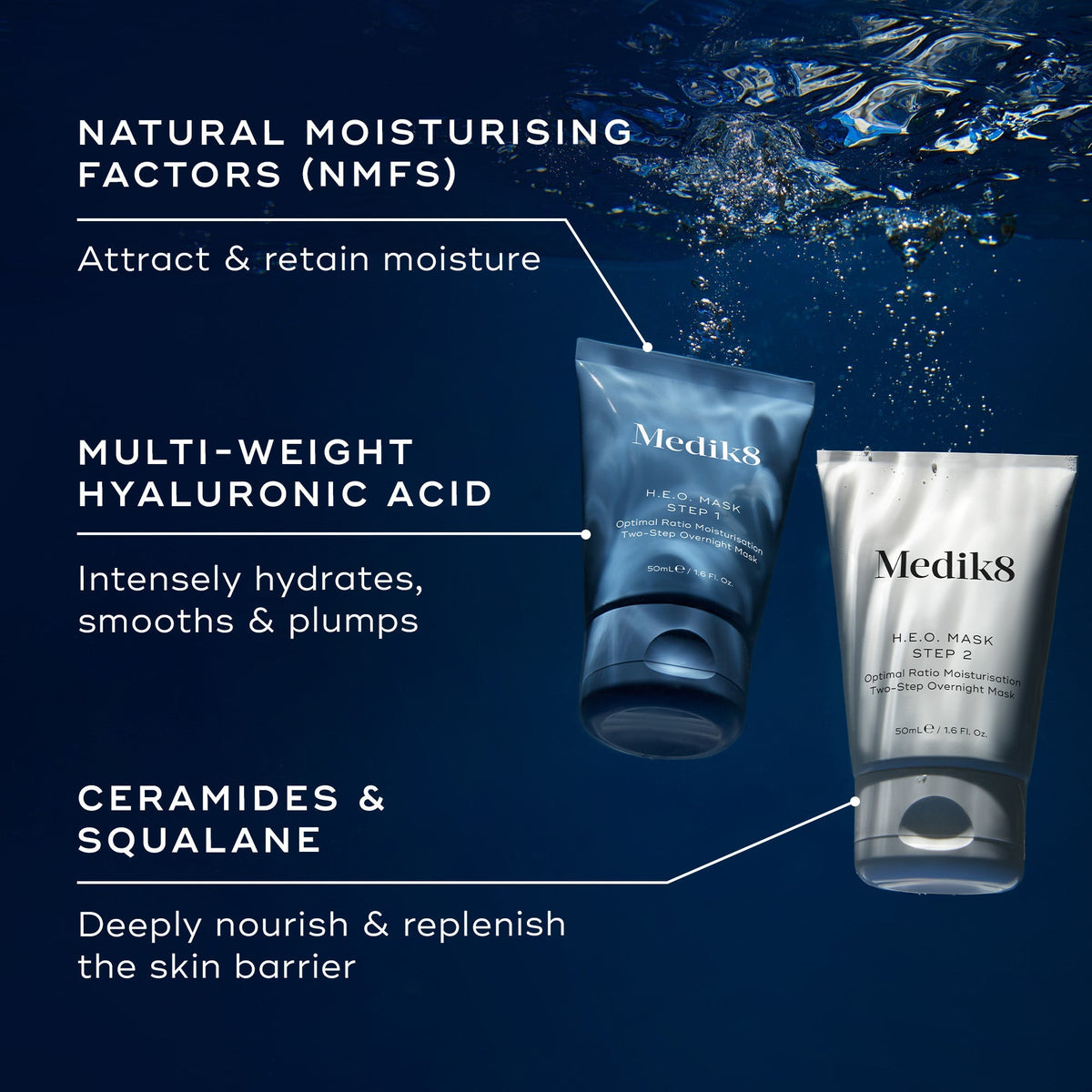 H.E.O. Mask key ingredients