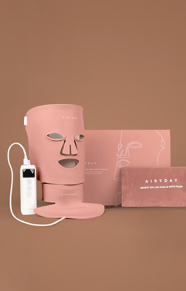 Bright On LED Mask for Face &amp; Neck