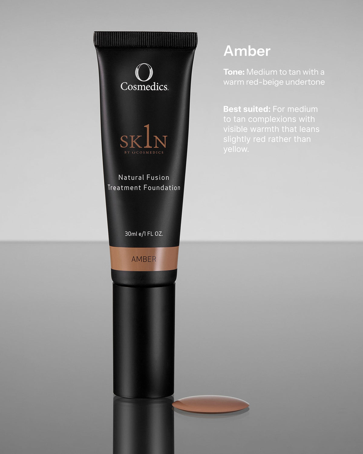 1SKIN Foundation Amber