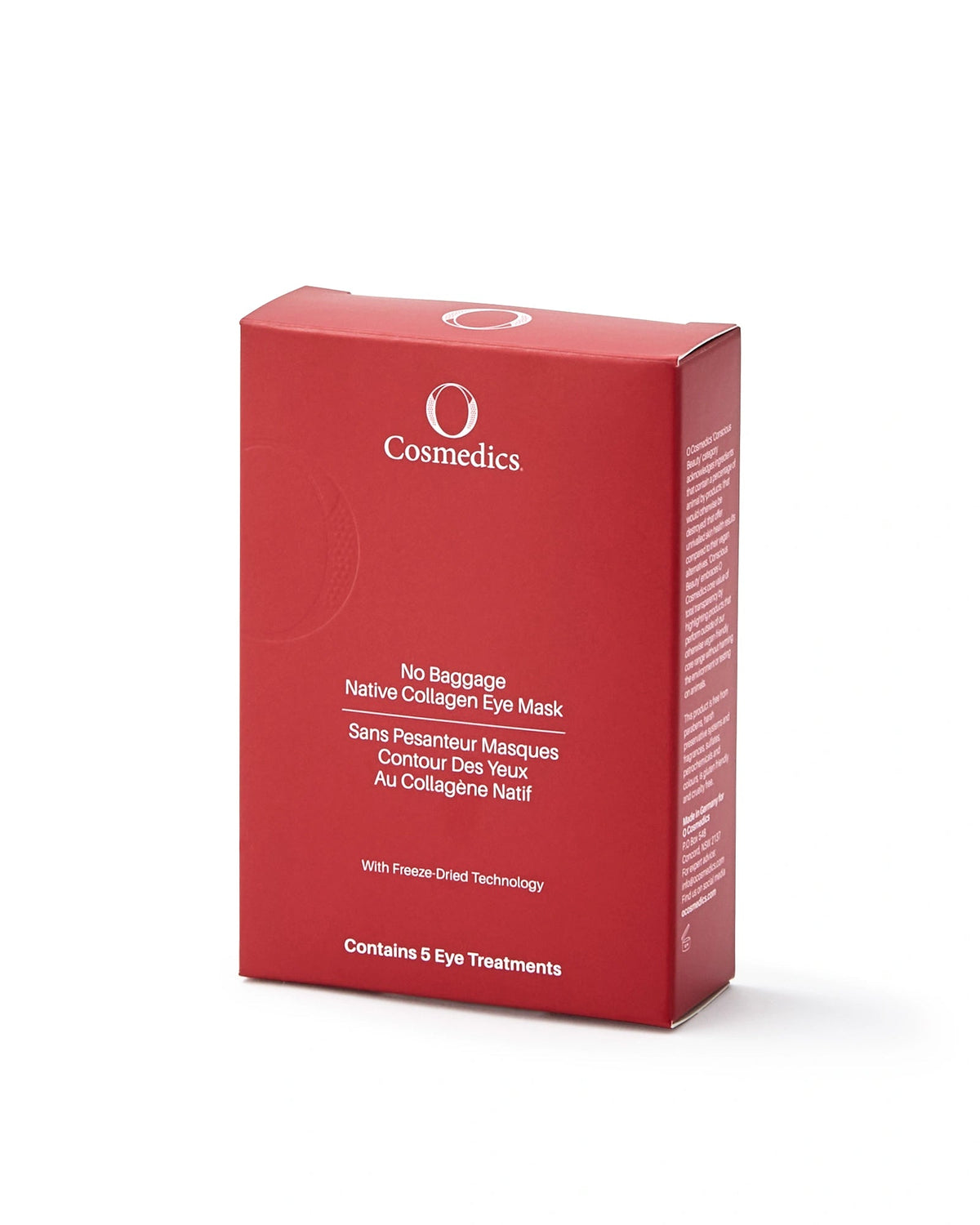 O Cosmedics No Baggage Native Collagen Eye Masks