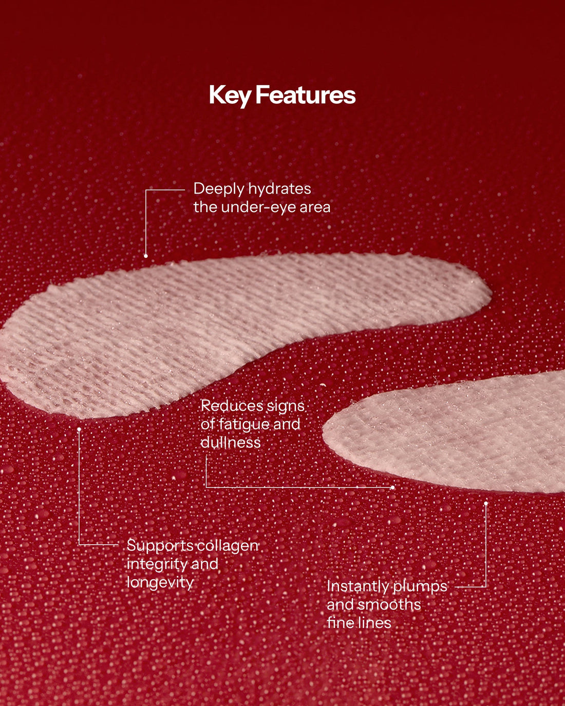 O Cosmedics No Baggage Native Collagen Eye Masks