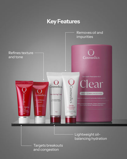 O Cosmedics Skin Health Kit 4 Clear