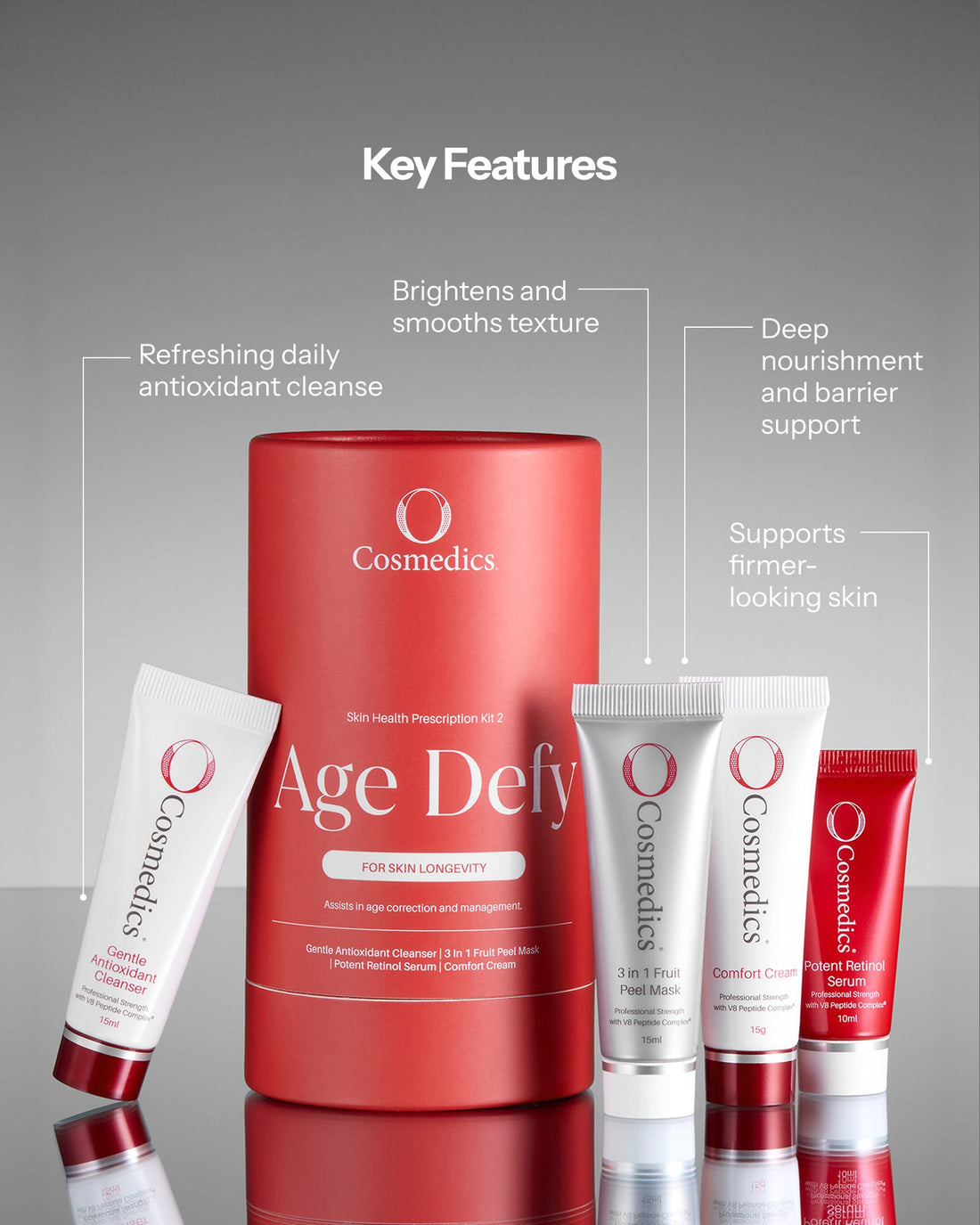 O Cosmedics Skin Health Kit 2 Age Defy